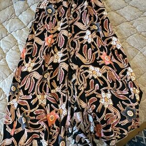 Floral Patterned Maxi Skirt